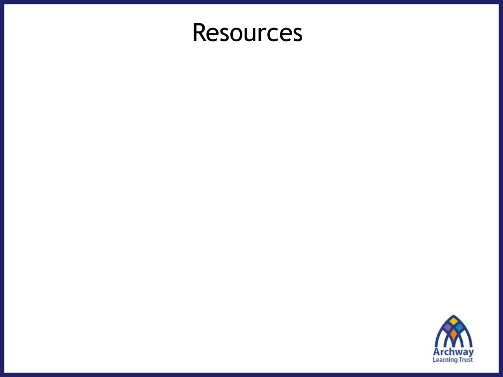 resources