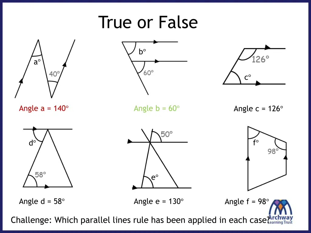 true or false 1