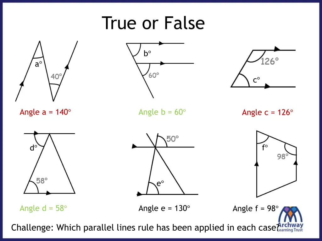 true or false 3