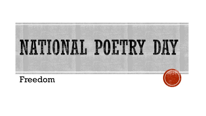 national poetry day