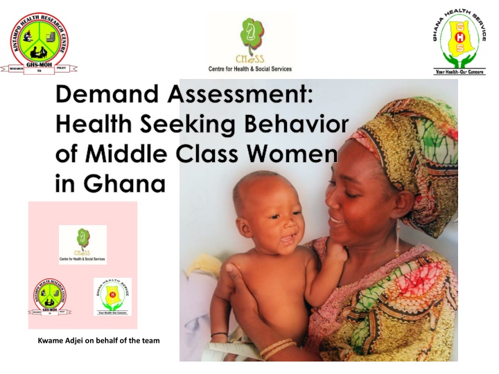demand assessment health seeking behavior