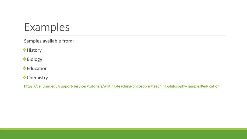 examples