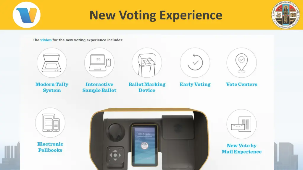 new voting experience