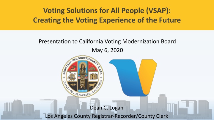 voting solutions for all people vsap creating