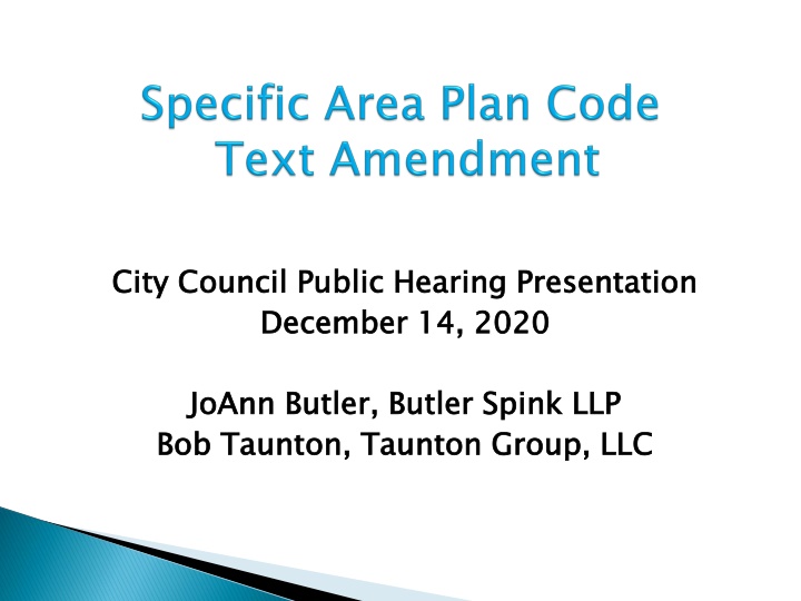 city council public hearing presentation december