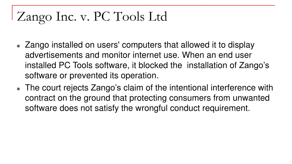 zango inc v pc tools ltd