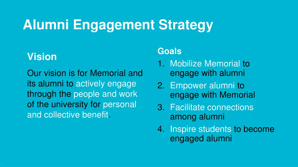 alumni engagement strategy 1