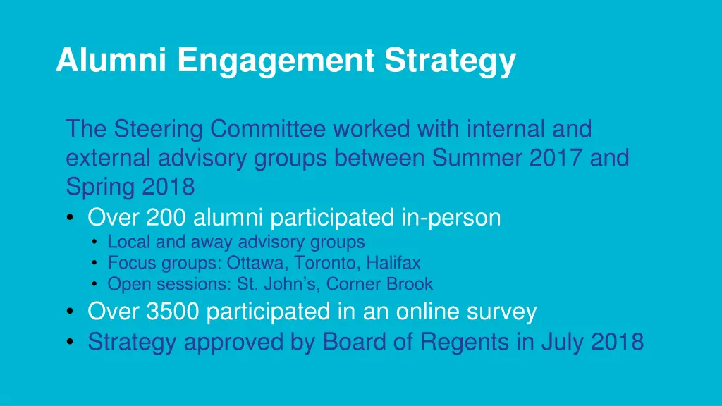 alumni engagement strategy