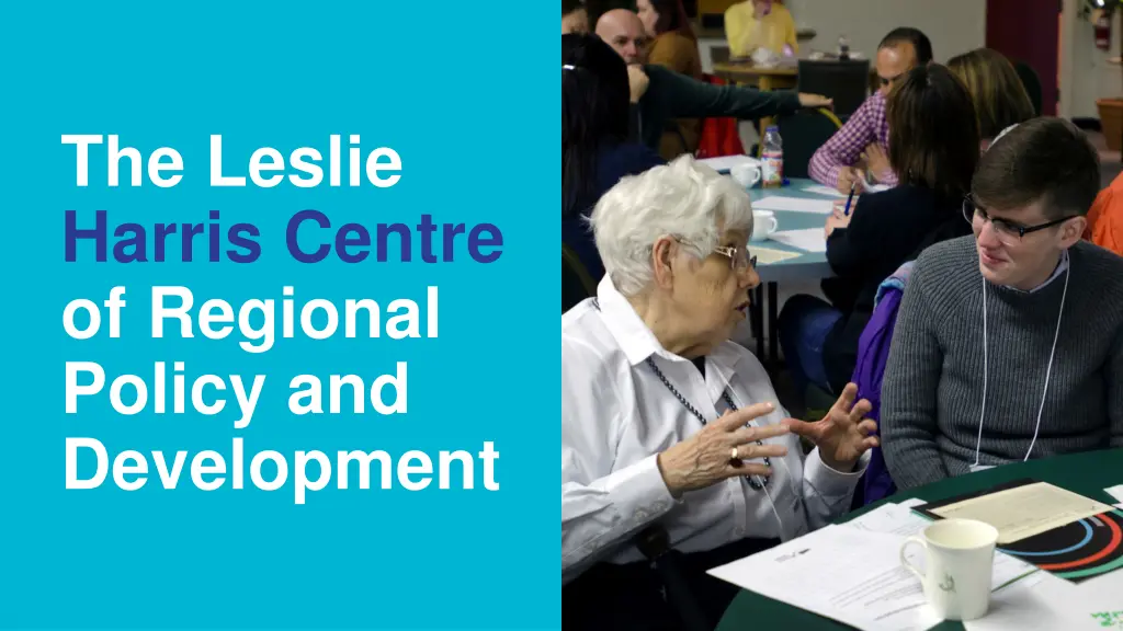 the leslie harris centre of regional policy