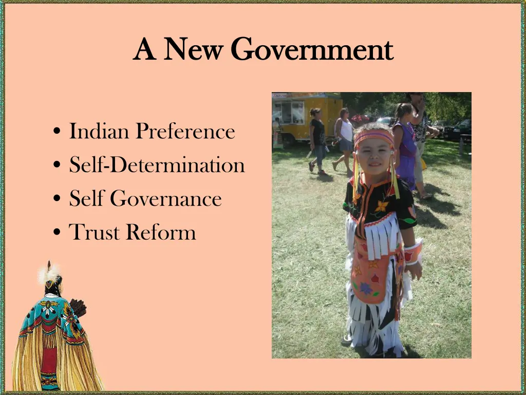 a new government a new government