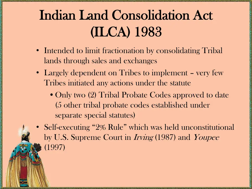 indian land consolidation act indian land