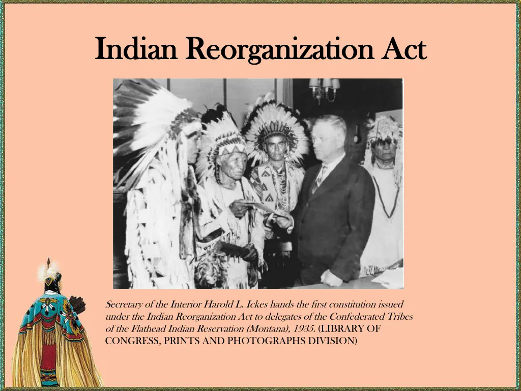 indian reorganization act indian reorganization