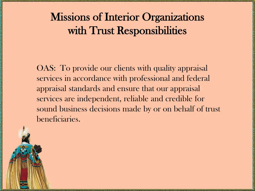 missions of interior organizations missions 1