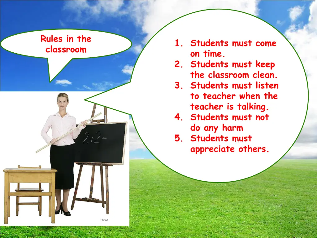 rules in the classroom