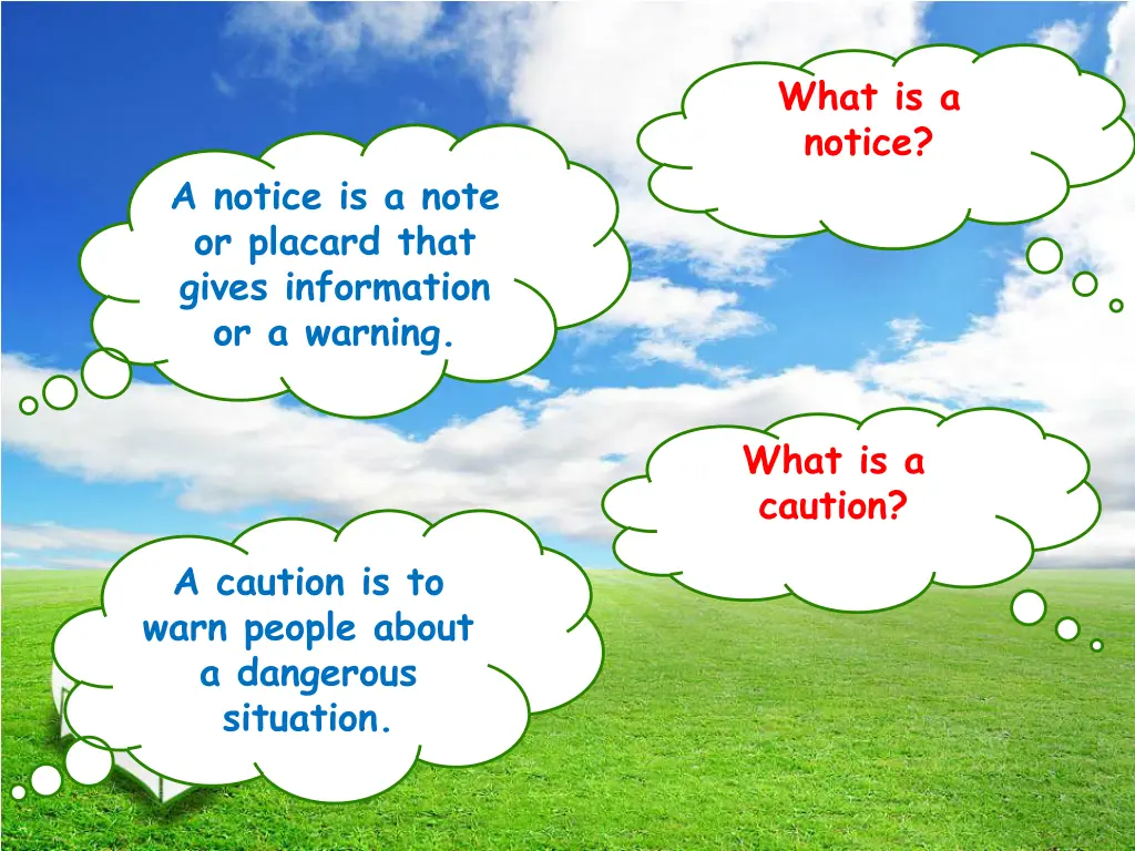 what is a notice