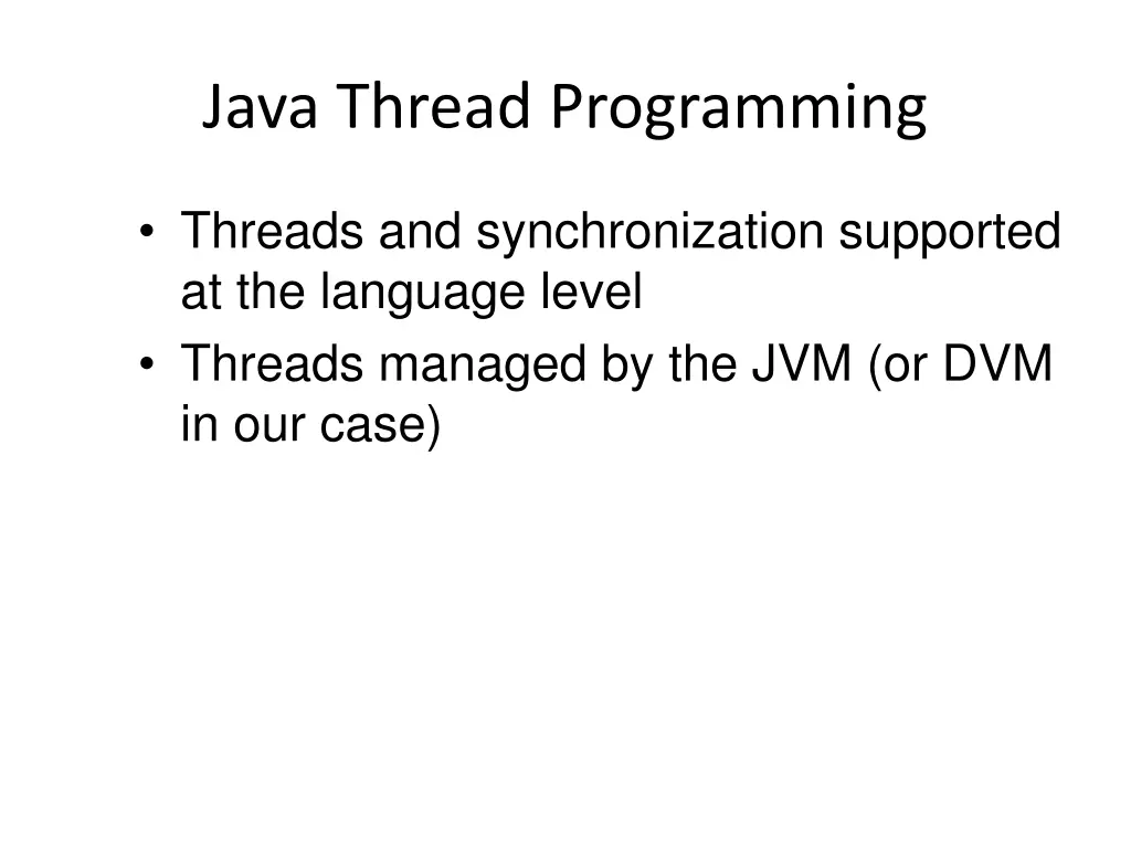 java thread programming