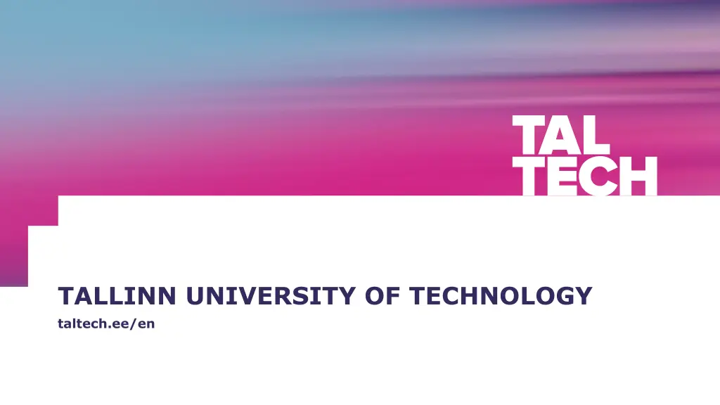 tallinn university of technology taltech ee en