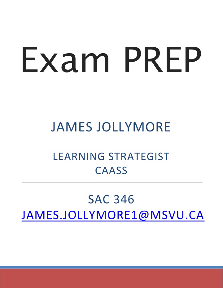 exam prep
