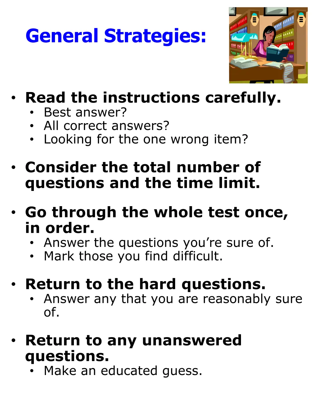 general strategies 1