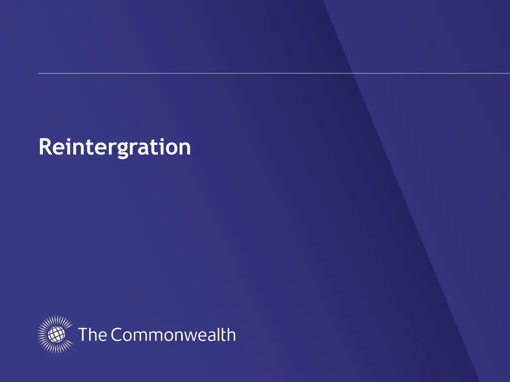 reintergration