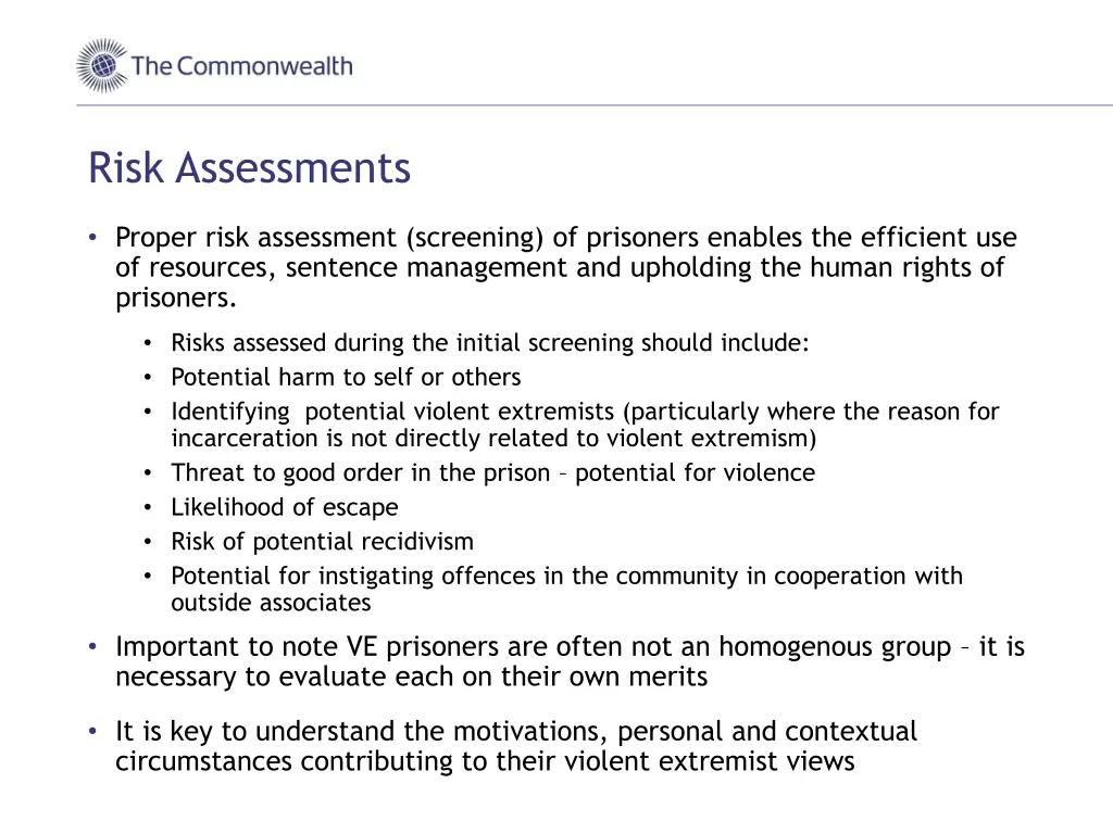 risk assessments 1