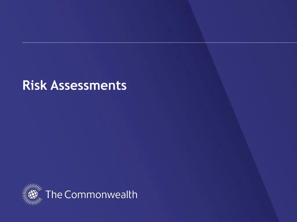 risk assessments