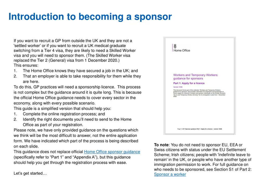 introduction to becoming a sponsor