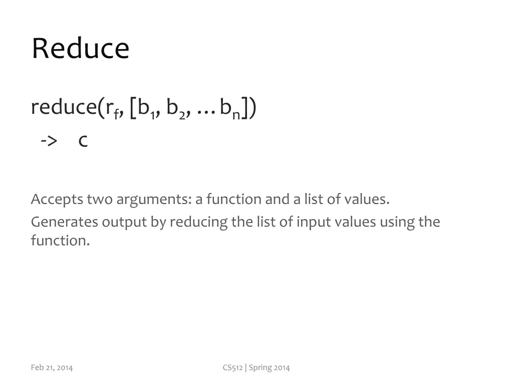 reduce