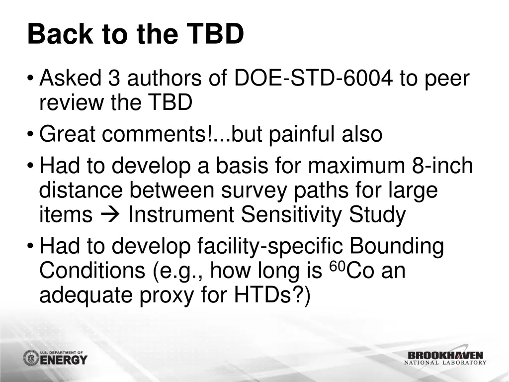 back to the tbd