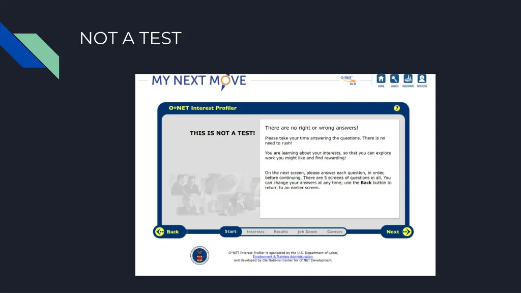 not a test