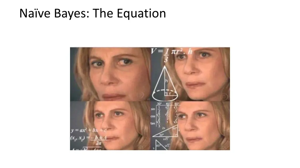na ve bayes the equation 1