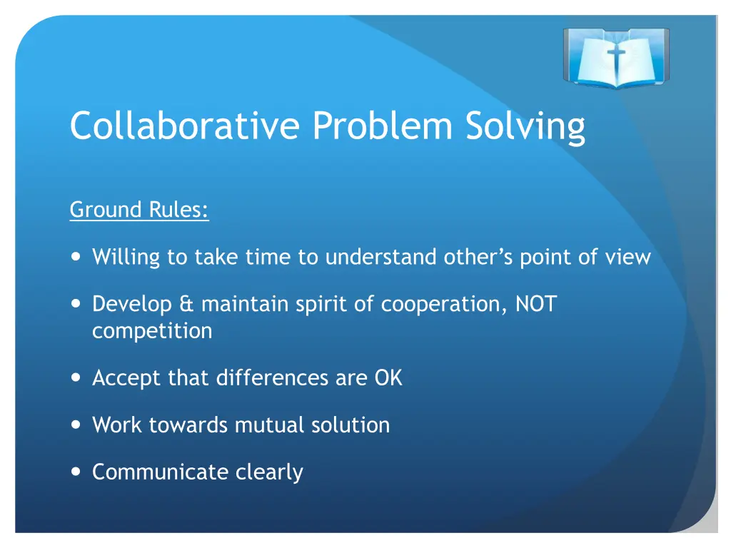collaborative problem solving