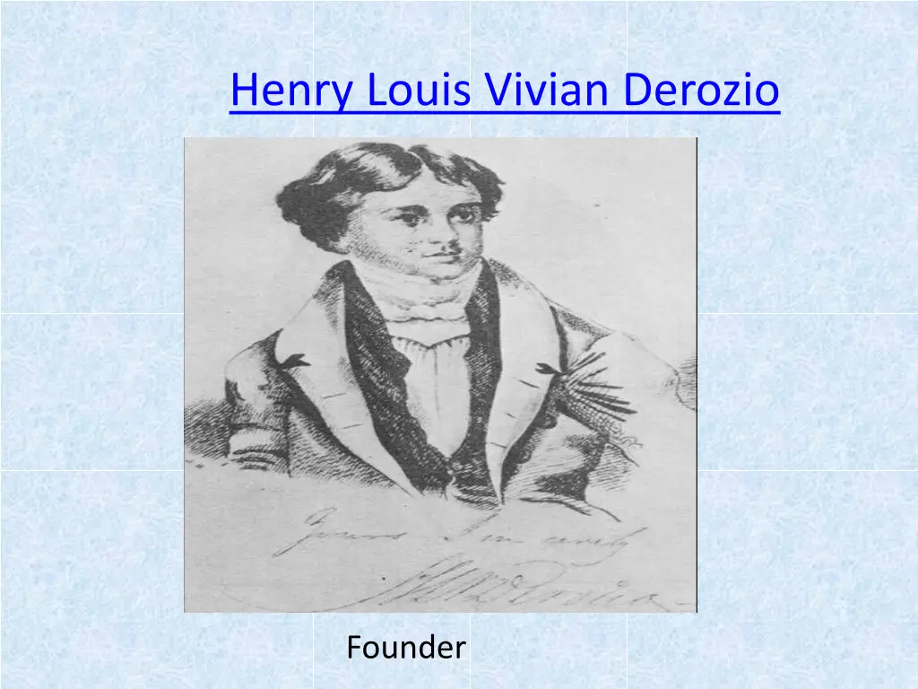henry louis vivian derozio