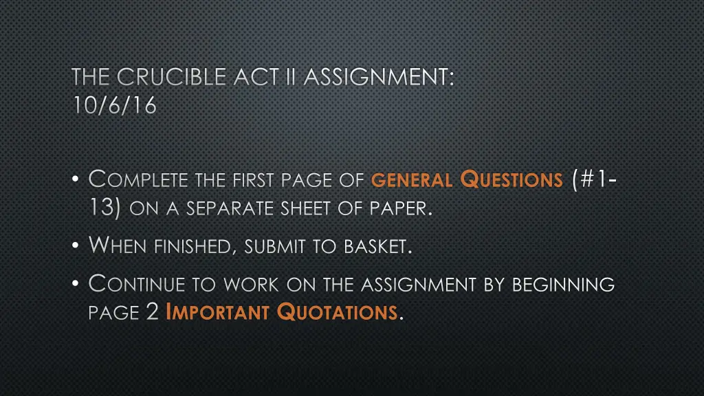 the crucible act ii assignment 10 6 16