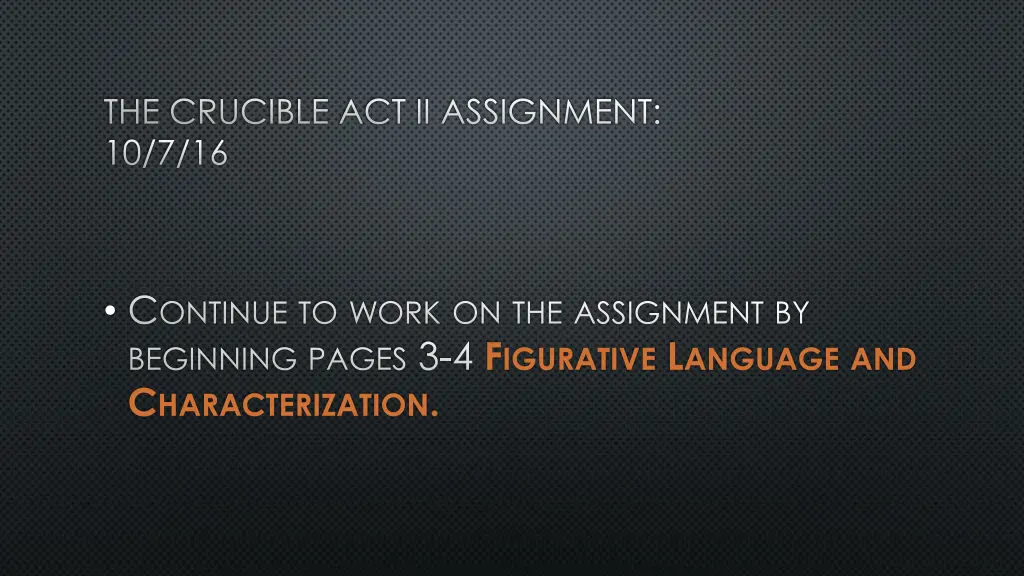 the crucible act ii assignment 10 7 16