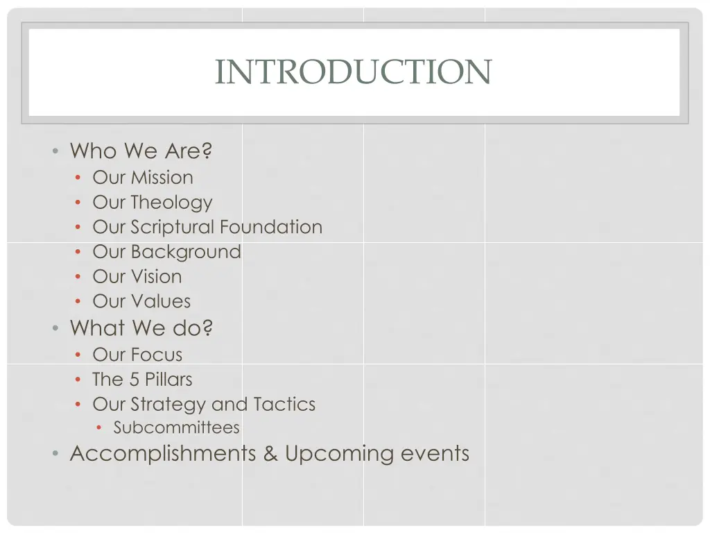 introduction