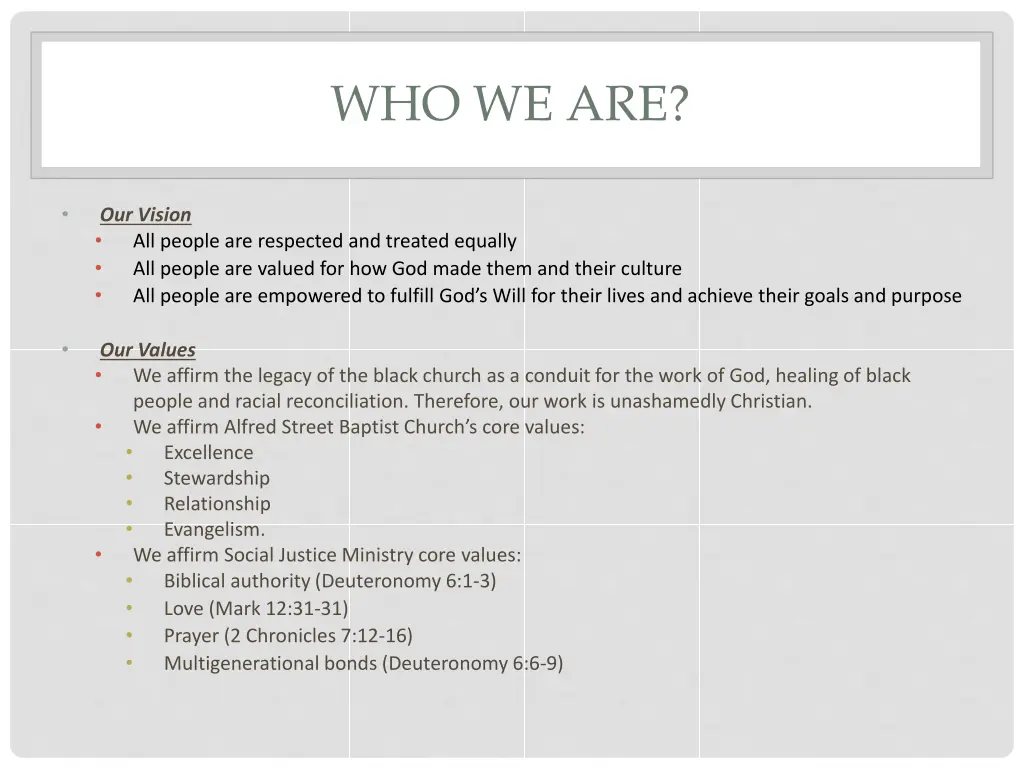 who we are 4