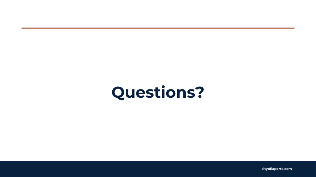 questions
