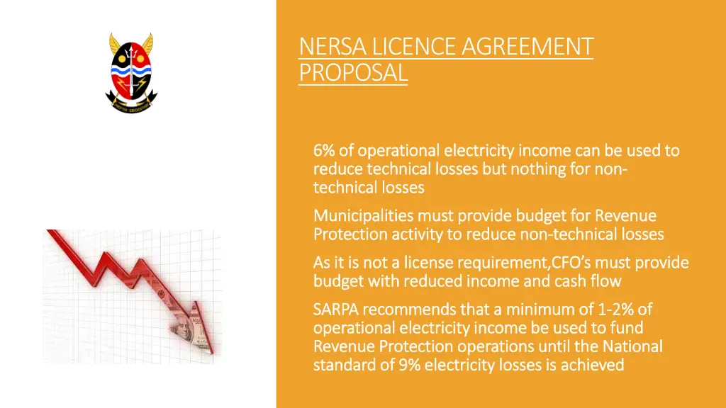 nersa licence agreement proposal