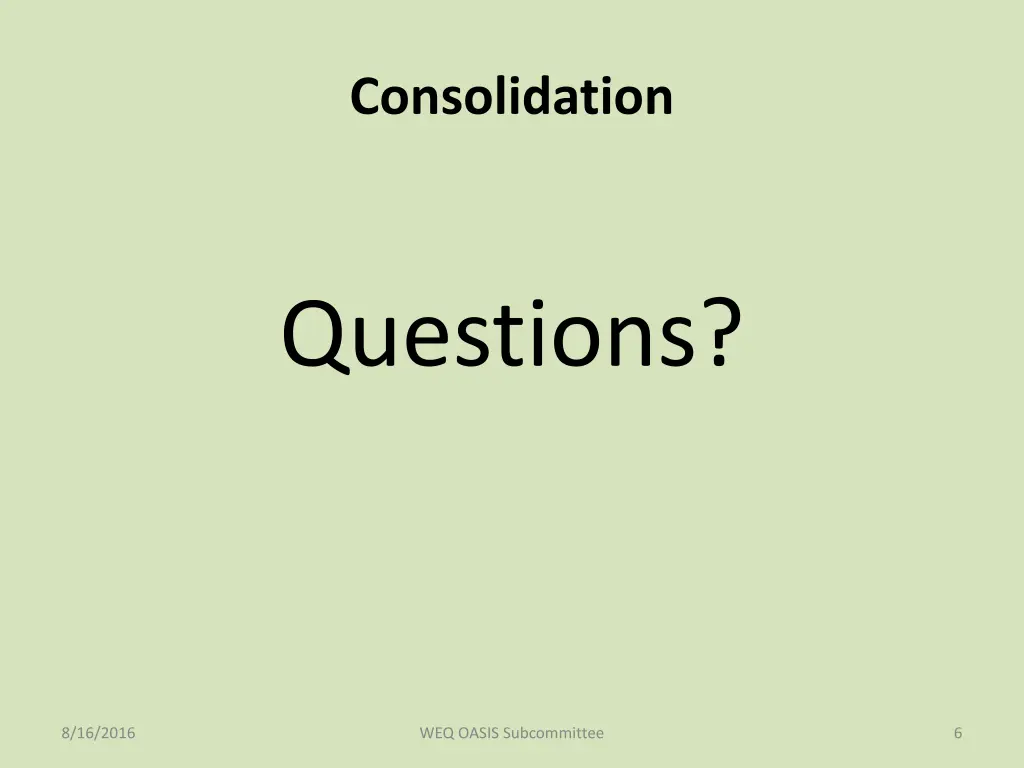 consolidation 2