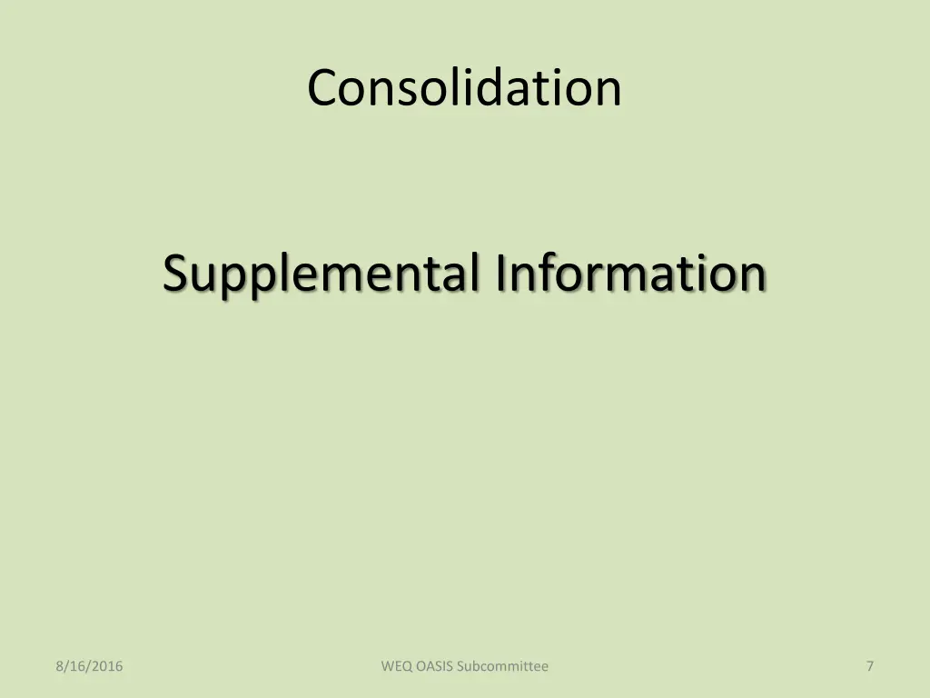 consolidation 3