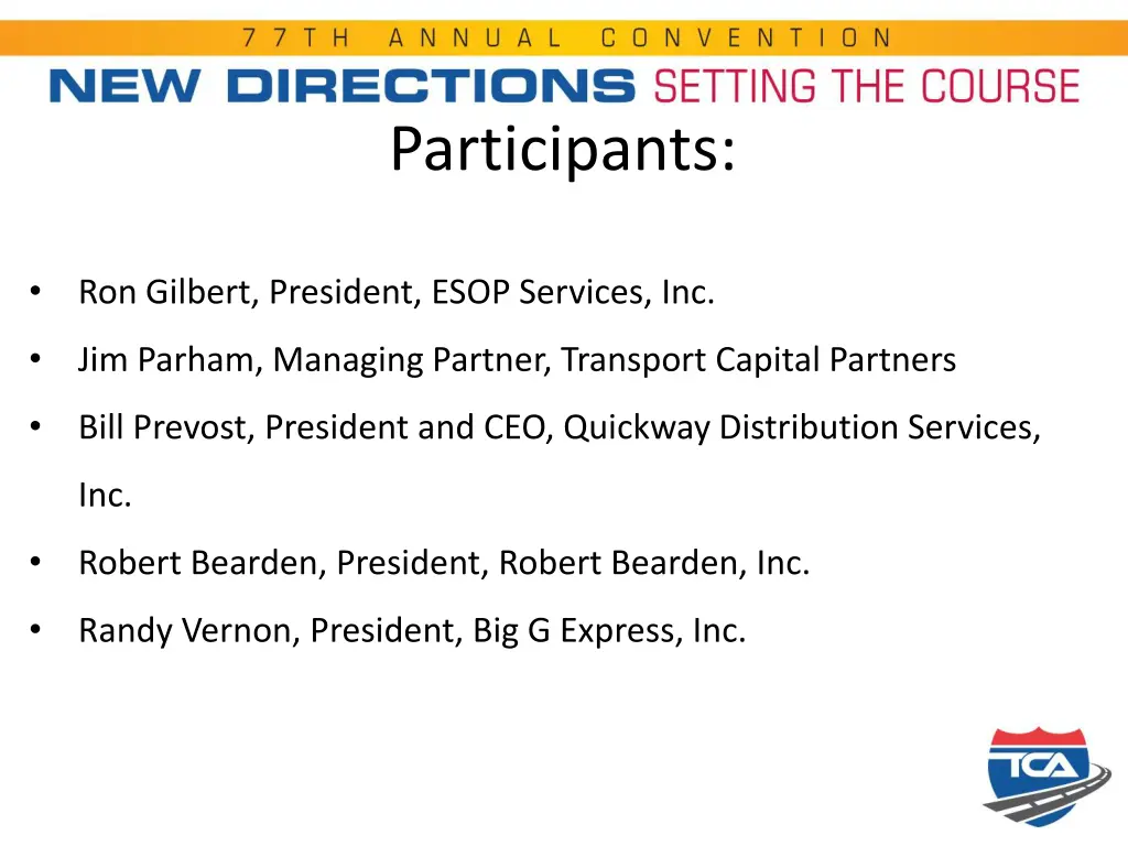 participants