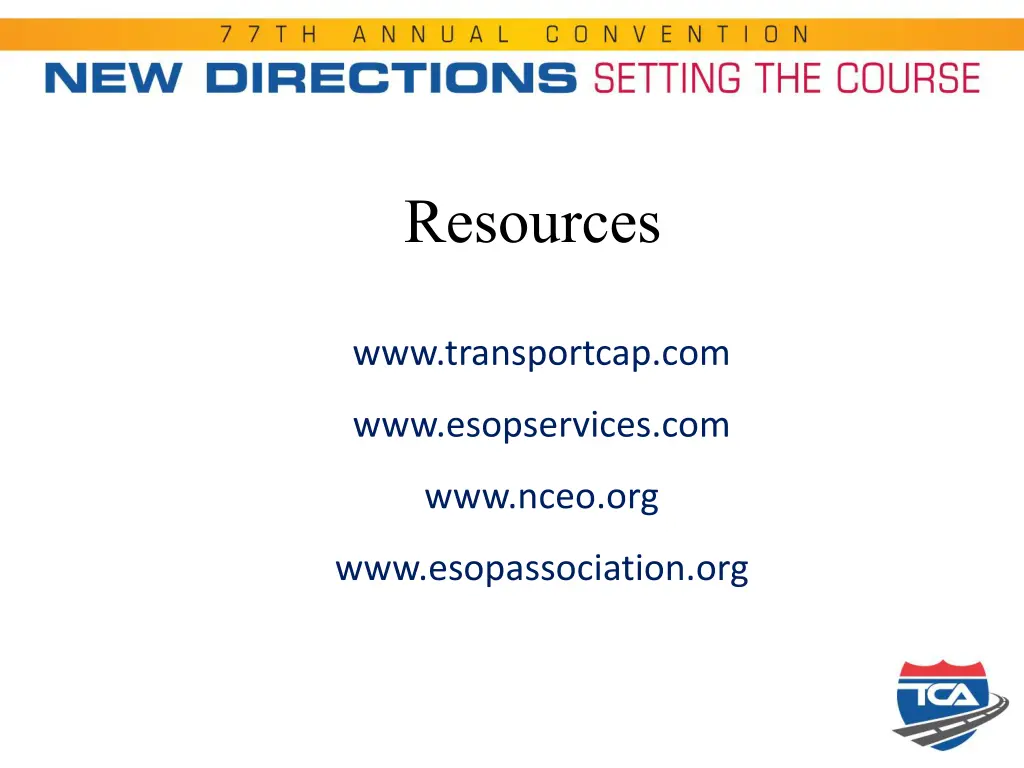 resources
