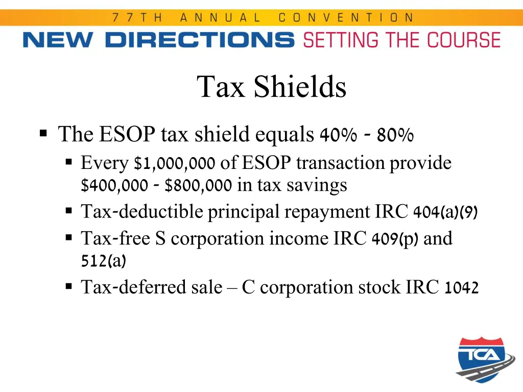 tax shields