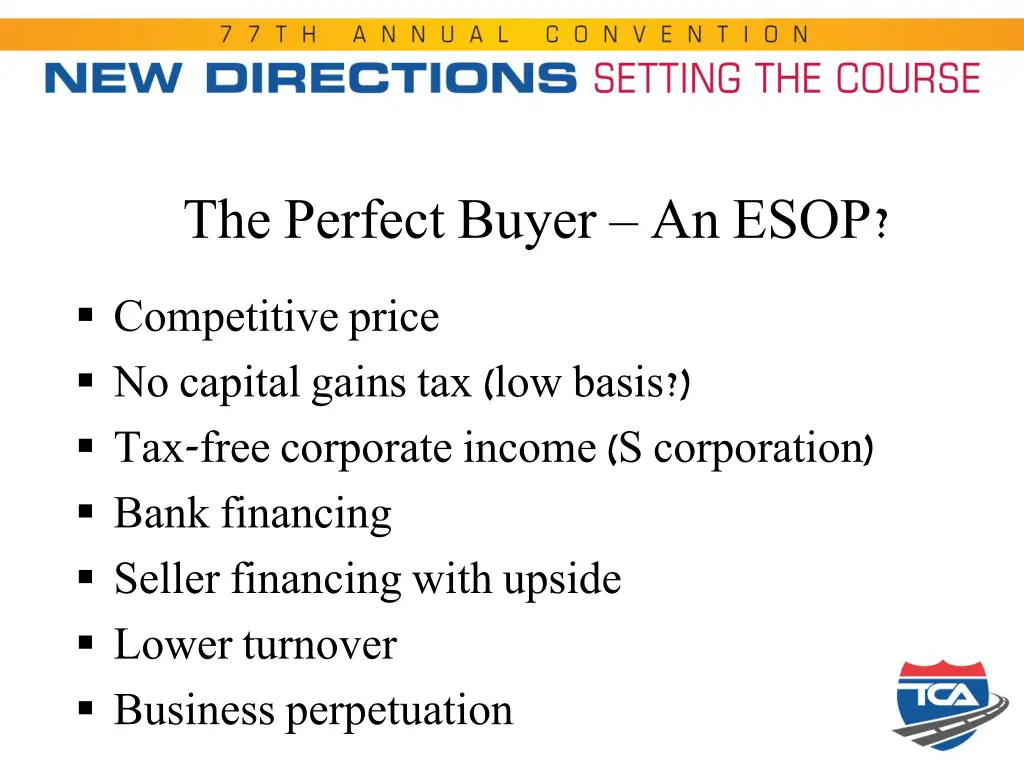 the perfect buyer an esop 1