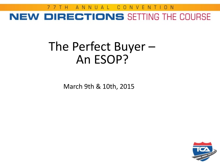 the perfect buyer an esop