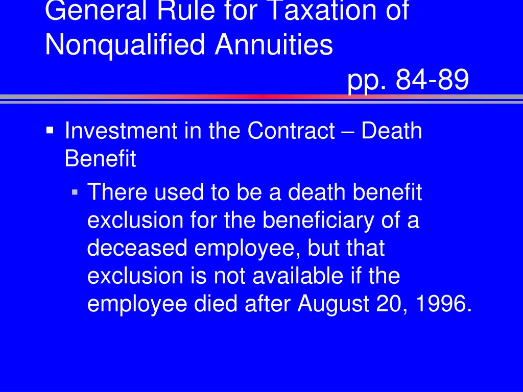 general rule for taxation of nonqualified 3