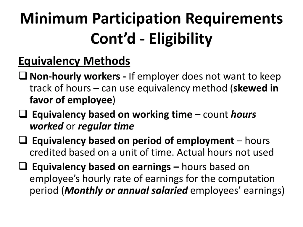 minimum participation requirements cont 3