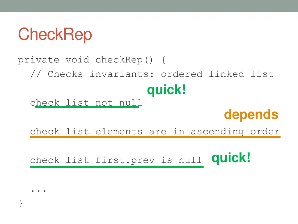 checkrep