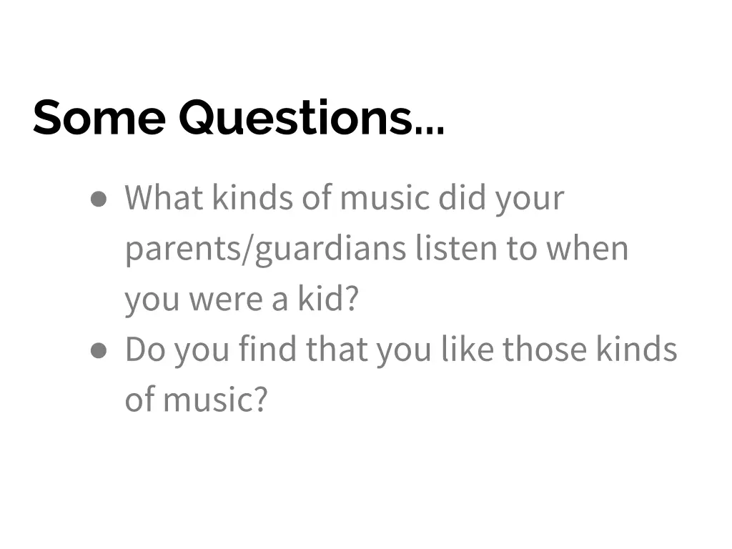 some questions 2